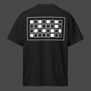 128 Step Sequencer Heavyweight Box Tee, back